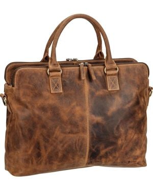 Greenburry Aktentasche Vintage 1538 - Braun
