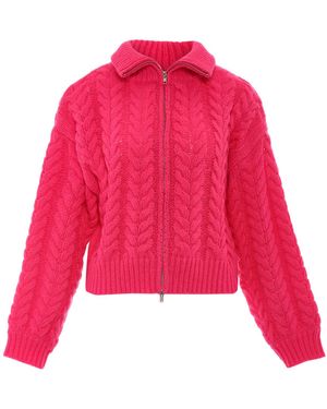 myMo Strickjacke - Rot