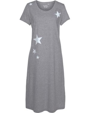 vivance active Schlafshirt - Grau
