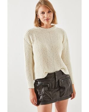 Bianco Lucci Pullover - Natur