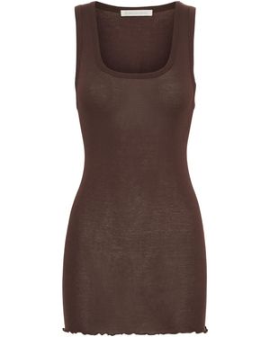 Seamless Basic Top Bella - Braun