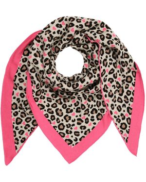 Zwillingsherz Schal - Pink