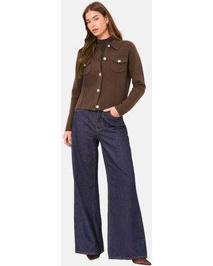Lipsy Strickjacke - Blau