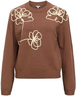 Object Pullover Objlaney Rubin - Braun
