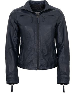 7eleven Übergangsjacke Ana - Blau