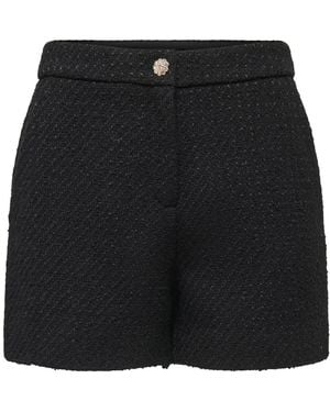 ONLY Shorts Onlplise - Schwarz