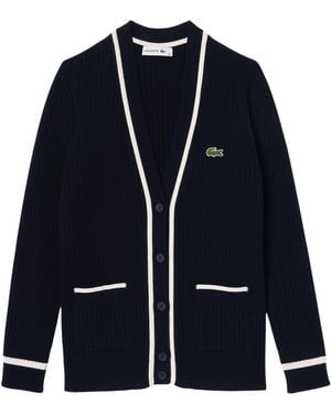Lacoste Strickjacke - Blau