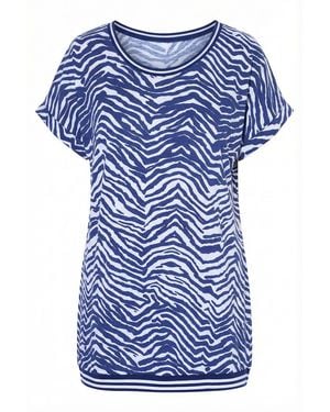 MIAMODA Shirt - Blau