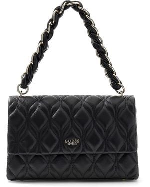Guess Schultertasche Maxine - Schwarz