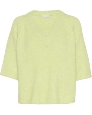 Kaffe Pullover 'Kaemilie' - Gelb