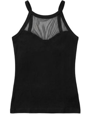 Öts Top Tanktops & Camis - Schwarz