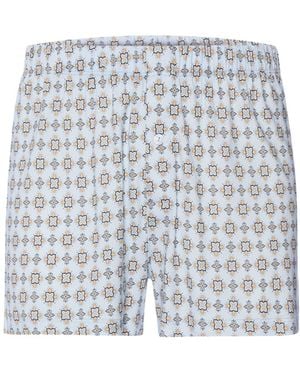 Hanro Boxer Fancy Jersey - Weiß