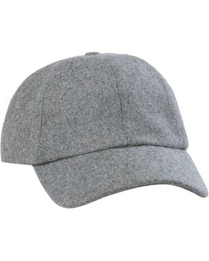 CASH-MERE.CH Kaschmir Cap - Grau