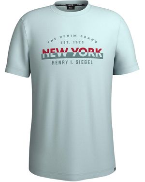 H.I.S EM H.I. Em T-Shirt - Blau