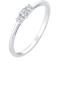 Elli Premium Ring Elegant - Weiß