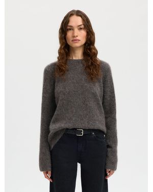 SELECTED Pullover - Schwarz