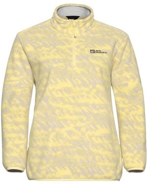 Jack Wolfskin Sportpullover - Gelb