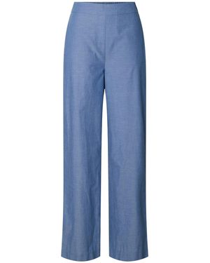 SELECTED Hose - Blau