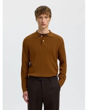 SELECTED Pullover - Braun