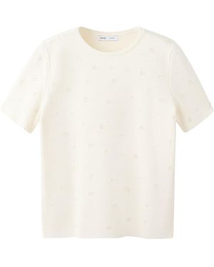 Mango Pullover Xampany - Weiß