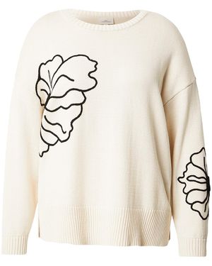 Only Carmakoma Pullover Carpetra - Weiß