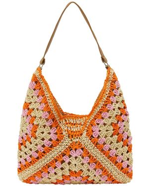 Ebeeza Schultertasche - Orange