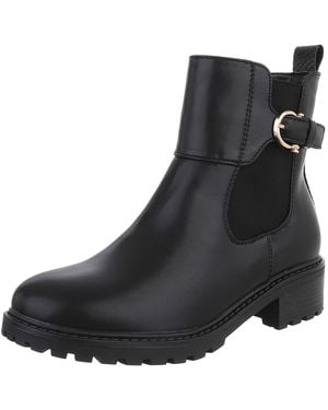 Ital-Design Chelsea Boots - Schwarz