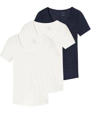 Schiesser Unterhemd Personal Fit - Blau