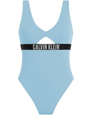 Calvin Klein Badeanzug One Piece - Blau