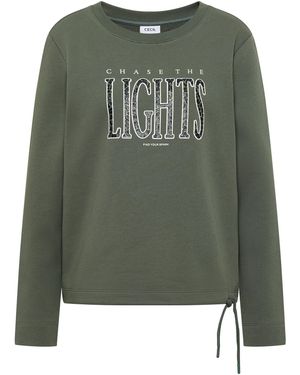 Cecil Sweatshirt - Grün