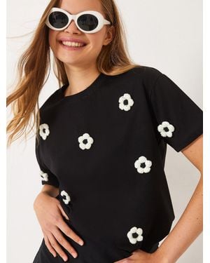 Bianco Lucci T-Shirt - Schwarz
