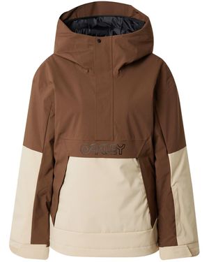 Oakley Outdoorjacke (1-St) - Braun