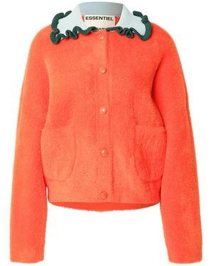 Essentiel Antwerp Strickjacke Jardener - Orange
