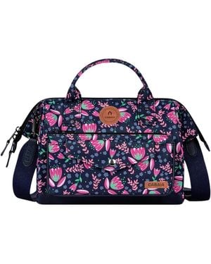 Cabaïa Umhängetasche Adventurer Medium Grotta Verde - Blau