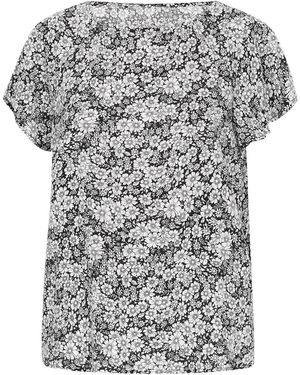 FELIPA Bluse Fashion Look - Grau