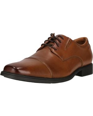 Clarks Schnürschuhe Tilden Cap - Braun