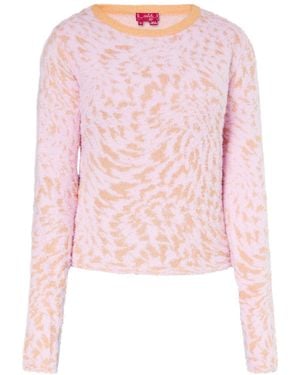 swirly Pullover - Pink
