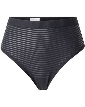 Spanx Invisible Cotton Thong - Blau