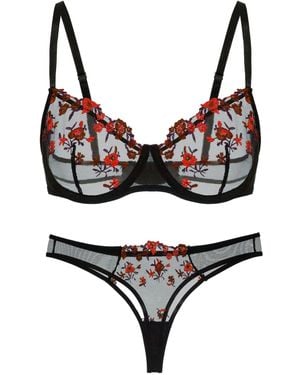 Carré Chic Carr Chic Wäsche-Sets - Braun