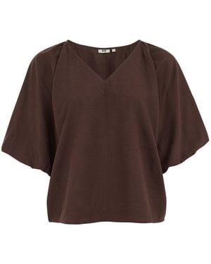 WE Fashion Bluse - Braun