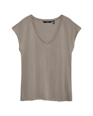 Vero Moda T-Shirt Vmfilli - Grau