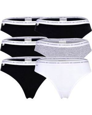 Lacoste 6Er Pack - Schwarz