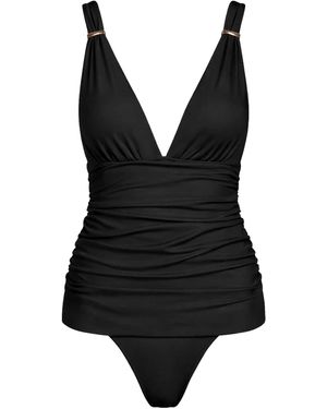 SEA ME SWIM Badeanzug Sardinia - Schwarz