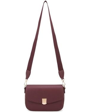 David Jones Schultertasche - Lila