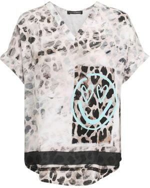 Doris Streich Bluse - Grau