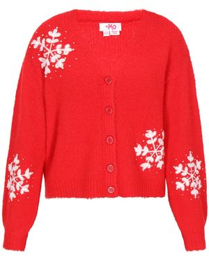 myMo Strickjacke - Rot