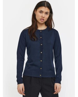 SOFT REBELS Cardigan Srmarla - Blau