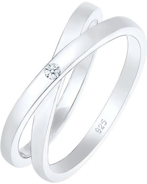 Elli DIAMONDS Ring - Weiß