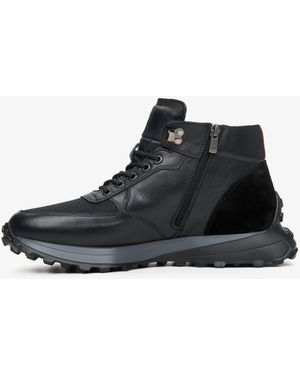 ESTRO Sneaker High 4904 - Schwarz