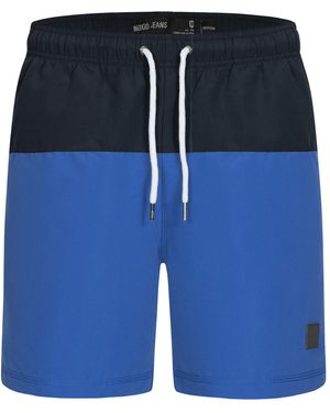 INDICODE Badeshorts Pruitt - Blau